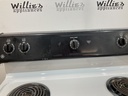 Ge Used Electric Stove 220volts (40/50 AMP) 30inches {no cord} (White/Black) 