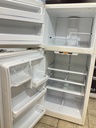 Ge Used Refrigerator Top and Bottom 30x66 1/2” (Bisque) 