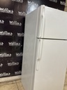 Ge Used Refrigerator Top and Bottom 28x67 (White) 