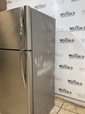 Frigidaire Used Refrigerator Top and Bottom 30x66 (Stainless Steel) 