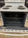 Ge Used Electric Stove 220volts (40/50 AMP) 30inches {no cord} (White) 