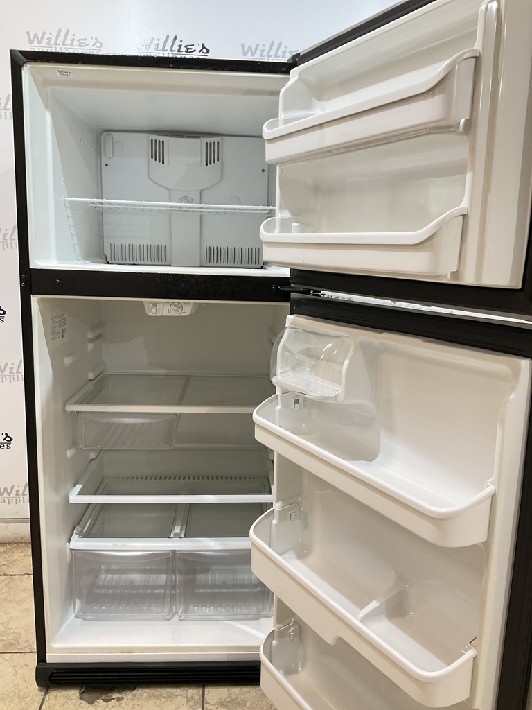 Frigidaire Used Refrigerator Top and Bottom 30x68 1/2” (Stainless Steel) 