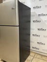 Frigidaire Used Refrigerator Top and Bottom 30x68 1/2” (Stainless Steel) 