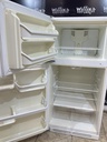 Frigidaire Used Refrigerator Top and Bottom 28x59 1/2” (White) 