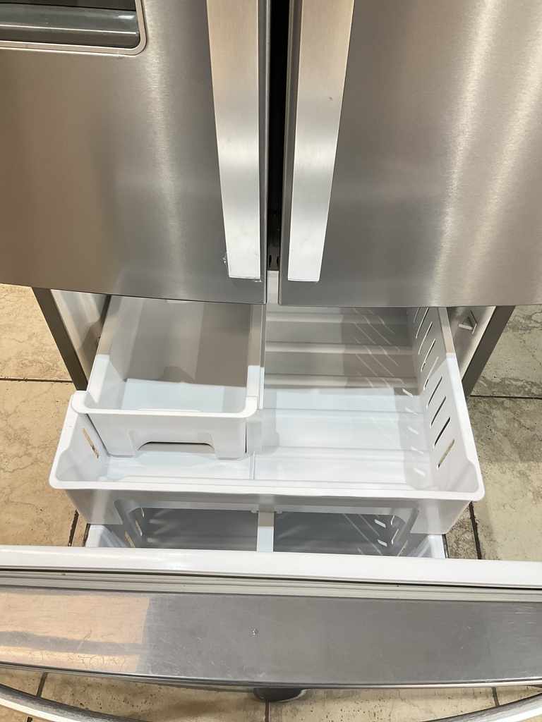 Whirlpool Used Refrigerator French Door 30 x 68 1/2” (Stainless Steel) 
