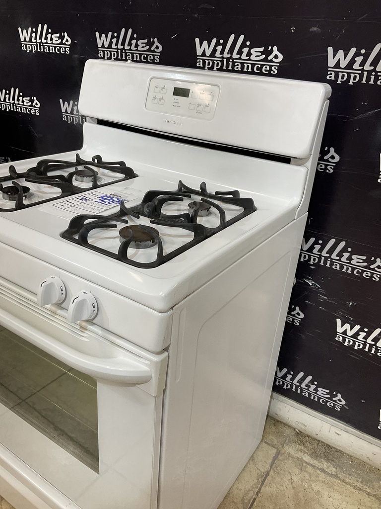 Frigidaire Used Natural Gas Stove 30inches (White) 
