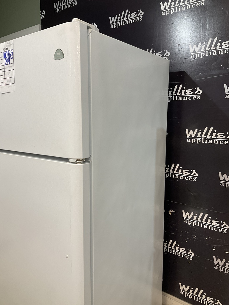 White Westinghouse Used Refrigerator Top and Bottom 30x66 (White) 
