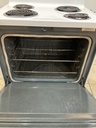 Whirlpool Used Electric Stove 220volts (40/50 AMP) 30inches {3 prong} (White/Black)