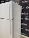 Ge Used Refrigerator Top and Bottom 28x61 (White) 