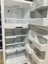 Ge Used Refrigerator Top and Bottom 30x66 1/2” (White) 