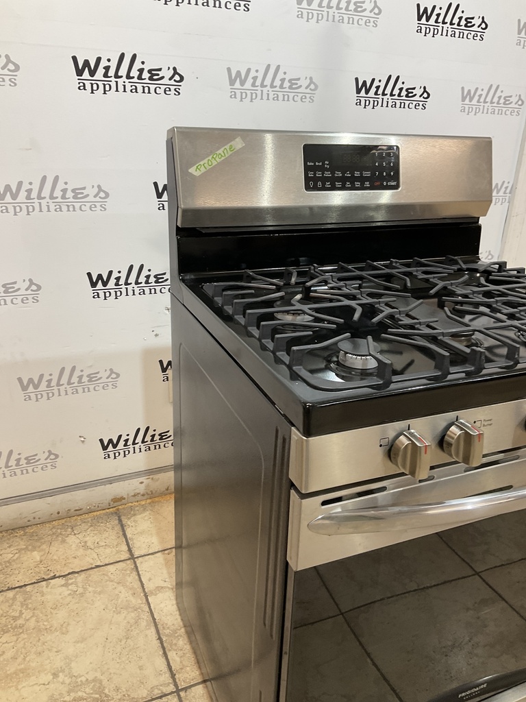 Frigidaire Used Gas Prone Stove 30inches (Stainless Steel) 