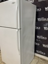 Whirlpool Used Refrigerator Top and Bottom 28x62 1/2” (White) 