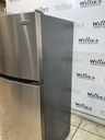 Frigidaire Used Refrigerator Top and Bottom 28x60 (Stainless Steel) 