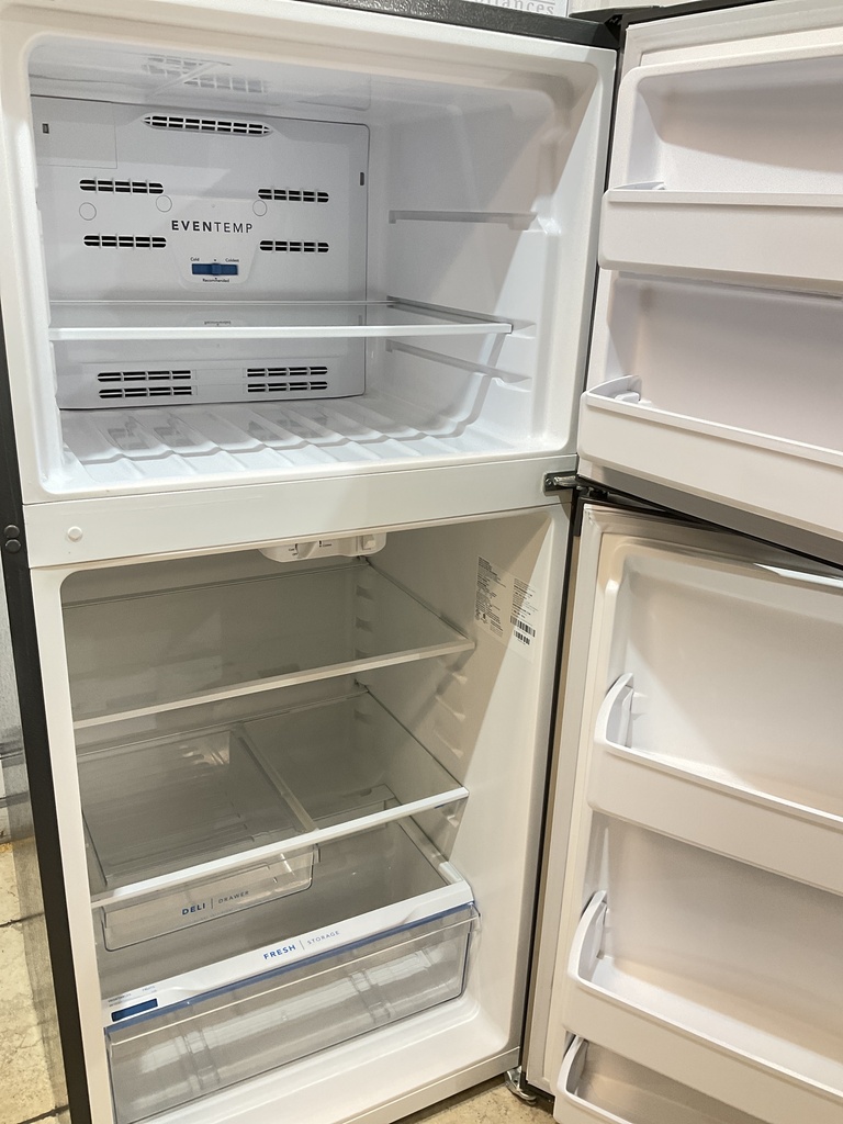 Frigidaire Used Refrigerator Top and Bottom 28x60 (Stainless Steel) 