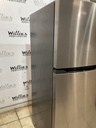 Frigidaire Used Refrigerator Top and Bottom 28x60 (Stainless Steel) 