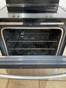 Whirlpool Used Electric Stove 220volts (40/50 AMP) 30inches {3 prong} (Stainless steel) 