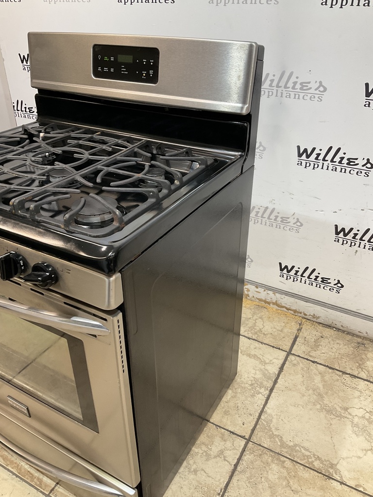 Whirlpool Used Natural Gas Stove 30inches (Stainless Steel) 