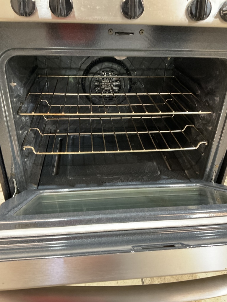 Whirlpool Used Natural Gas Stove 30inches (Stainless Steel) 