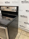 Whirlpool Used Electric Stove 220volts (40/50 AMP) 30inches {3 prong} (Stainless steel)
