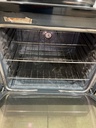 Whirlpool Used Electric Stove 220volts (40/50 AMP) 30inches {3 prong} (Stainless steel)