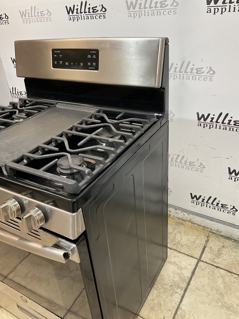 Ge Used Natural Gas Stove 30inches (Stainless Steel) 