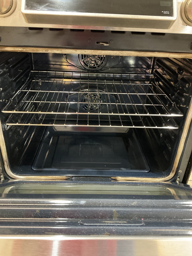 Samsung Used Electric Stove 220volts (40/50 AMP) 30inches {3 prong} (Stainless steel) 