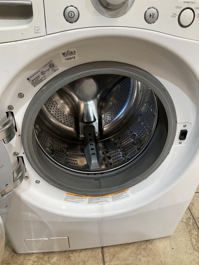 Lg Used Washer Front-load 27inches (White) 