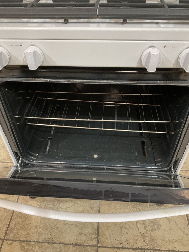 Whirlpool Used Natural Gas Stove 30inches (White) 