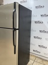 Ge Used Refrigerator Top and Bottom 28x64 1/2” (Stainless Steel) 