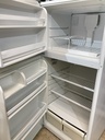 Whirlpool Used Refrigerator Top and Bottom 28x62 1/2” (White) 