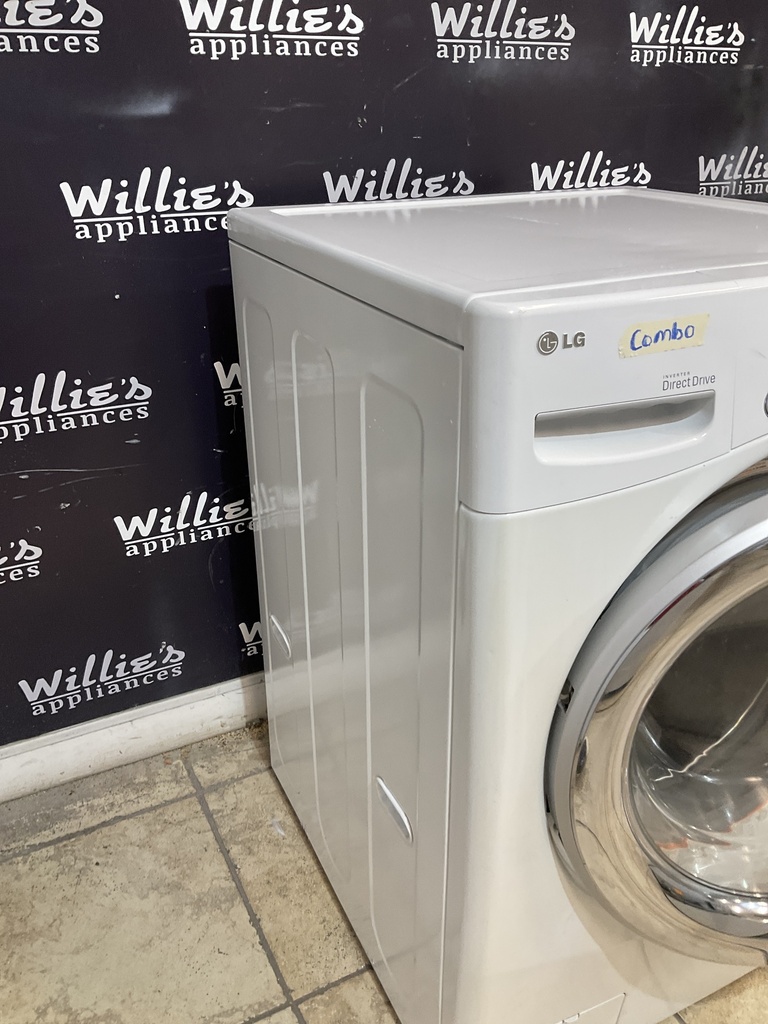 Lg Used  onboard Washer/Dryer Front-load 27inches (White) 