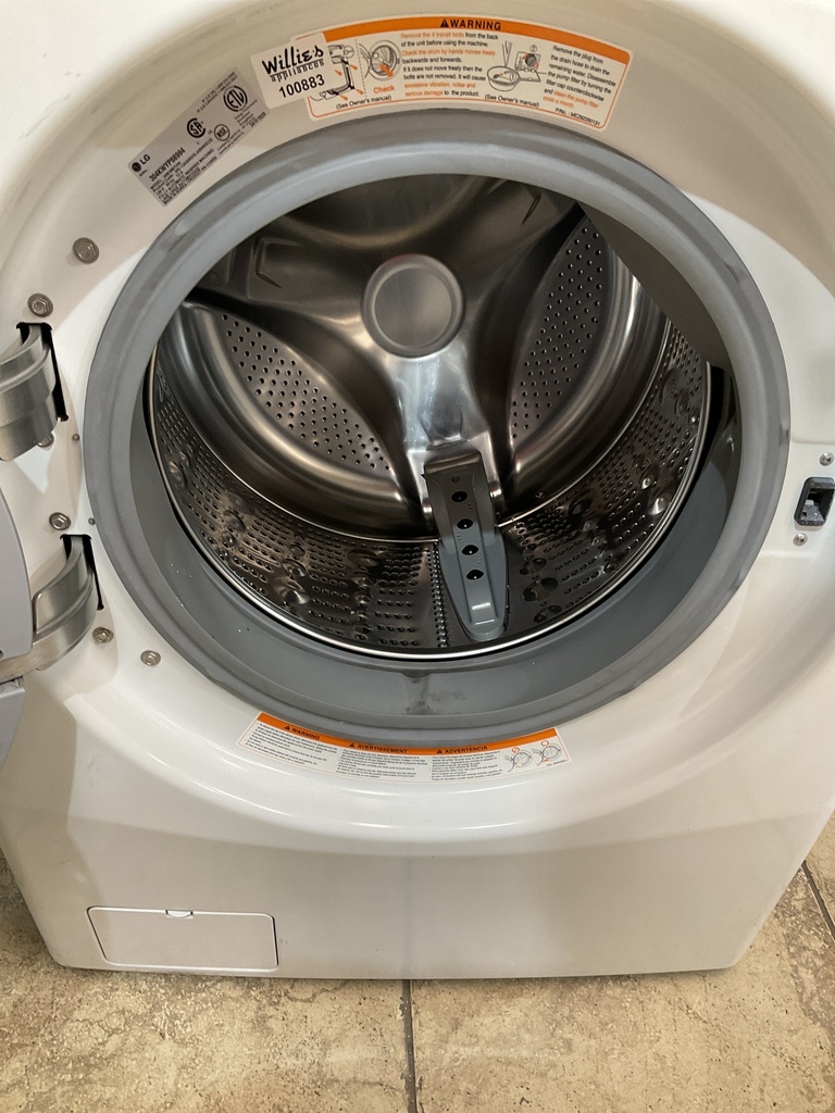 Lg Used  onboard Washer/Dryer Front-load 27inches (White) 