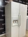 Whirlpool Used Refrigerator Side by Side 36x69 1/2” (White)