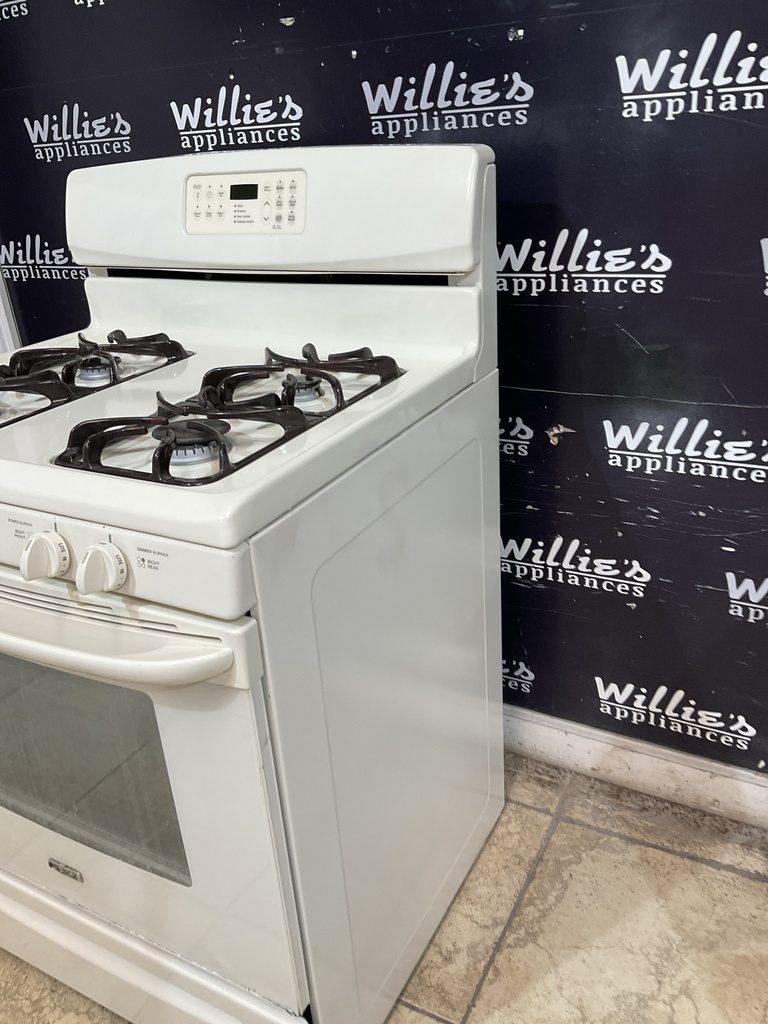 Kenmore Used Natural Gas Stove 30inches (Bisque) 