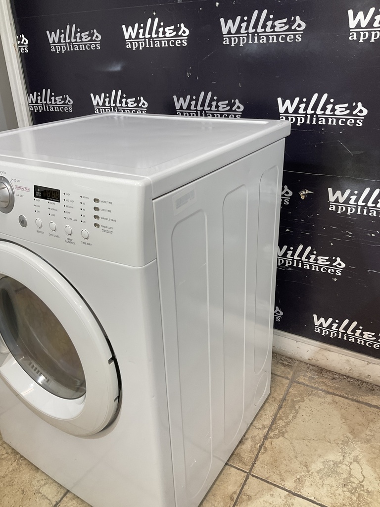 Lg Used Gas Propane Dryer 27inches (White) 