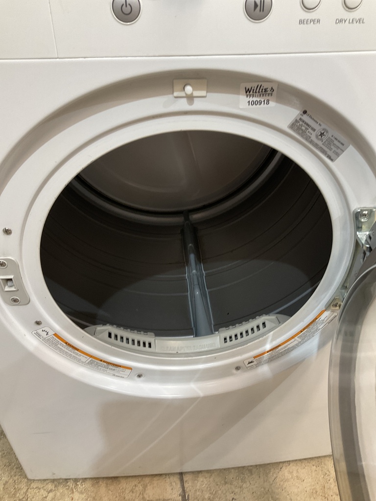 Lg Used Gas Propane Dryer 27inches (White) 