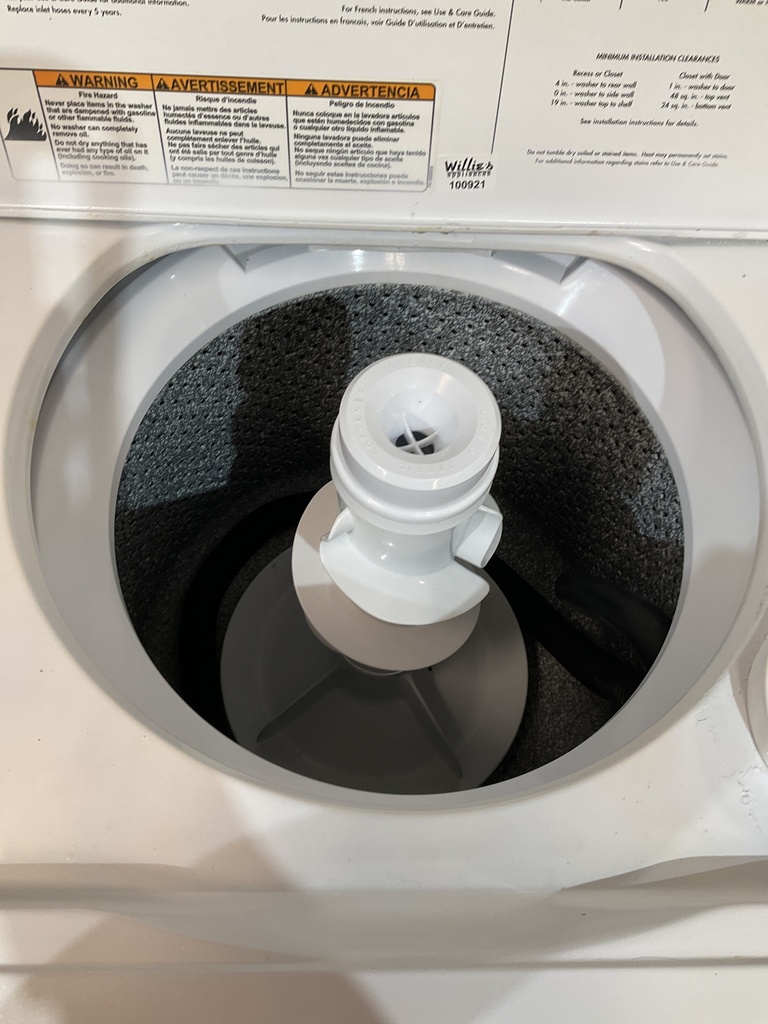 Whirlpool Used Washer Top-load 27inches (White)
