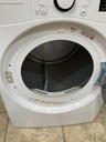 Lg Used Electric Dryer 220volts (30 AMP) 27inches {3 prong} (White) 