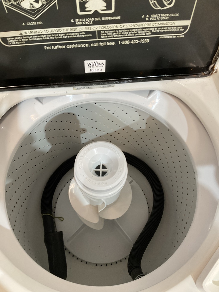 KitchenAid Used Washer Top-load 27inches (White) 