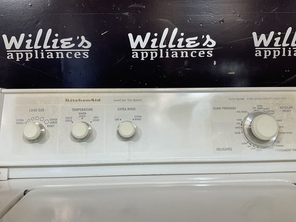 KitchenAid Used Washer Top-load 27inches (White) 