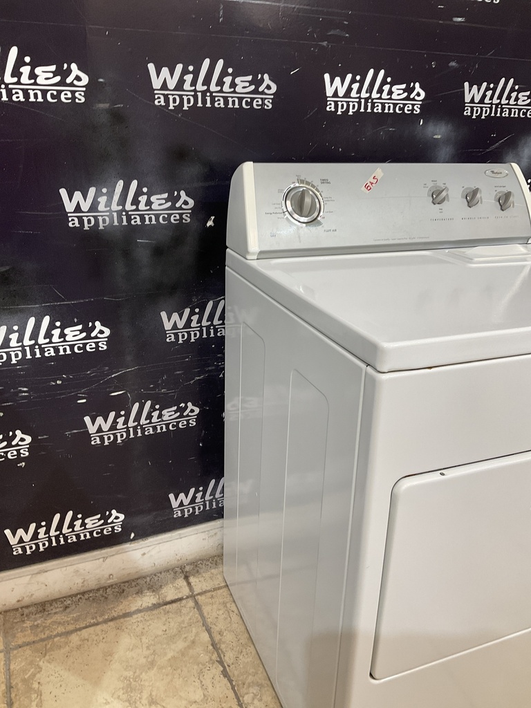 Whirlpool Used Natural Gas Dryer 29inches (White) 