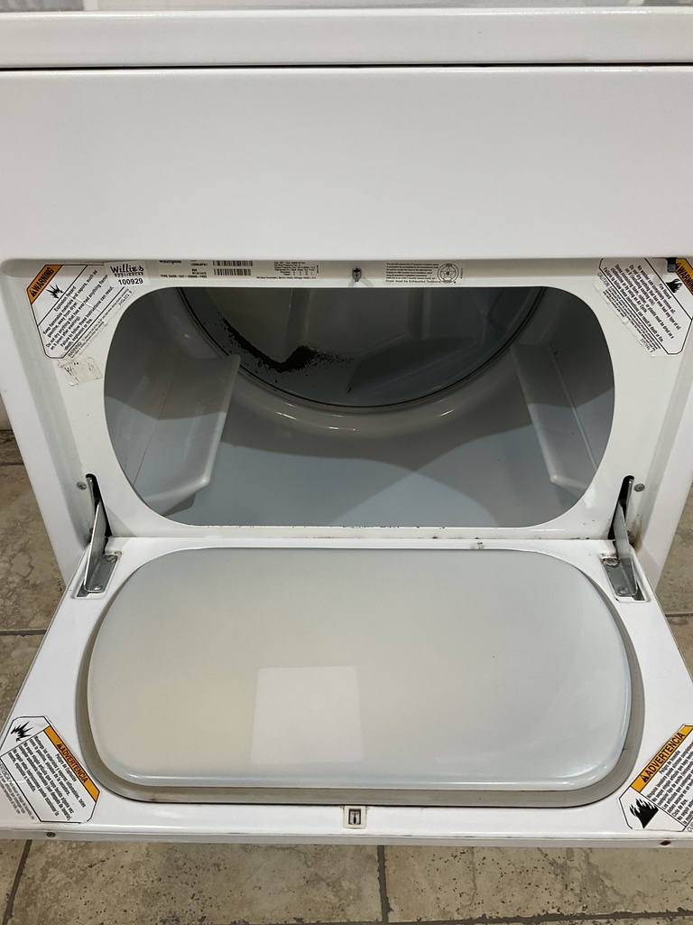 Whirlpool Used Natural Gas Dryer 29inches (White) 