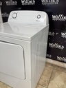 Amana Used Electric Dryer 220volts (30 AMP) 29inches {4 prong} (White) 