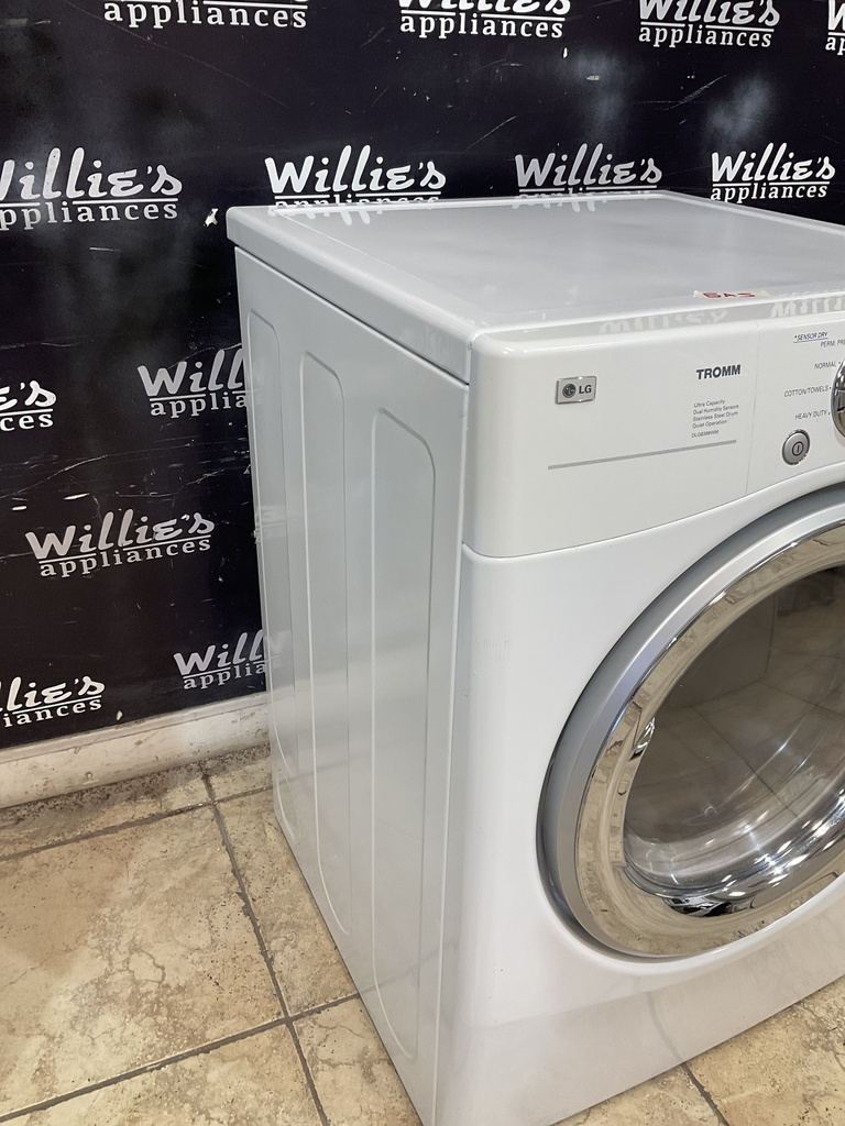 Lg Used Natural Gas Dryer 27inches (White)