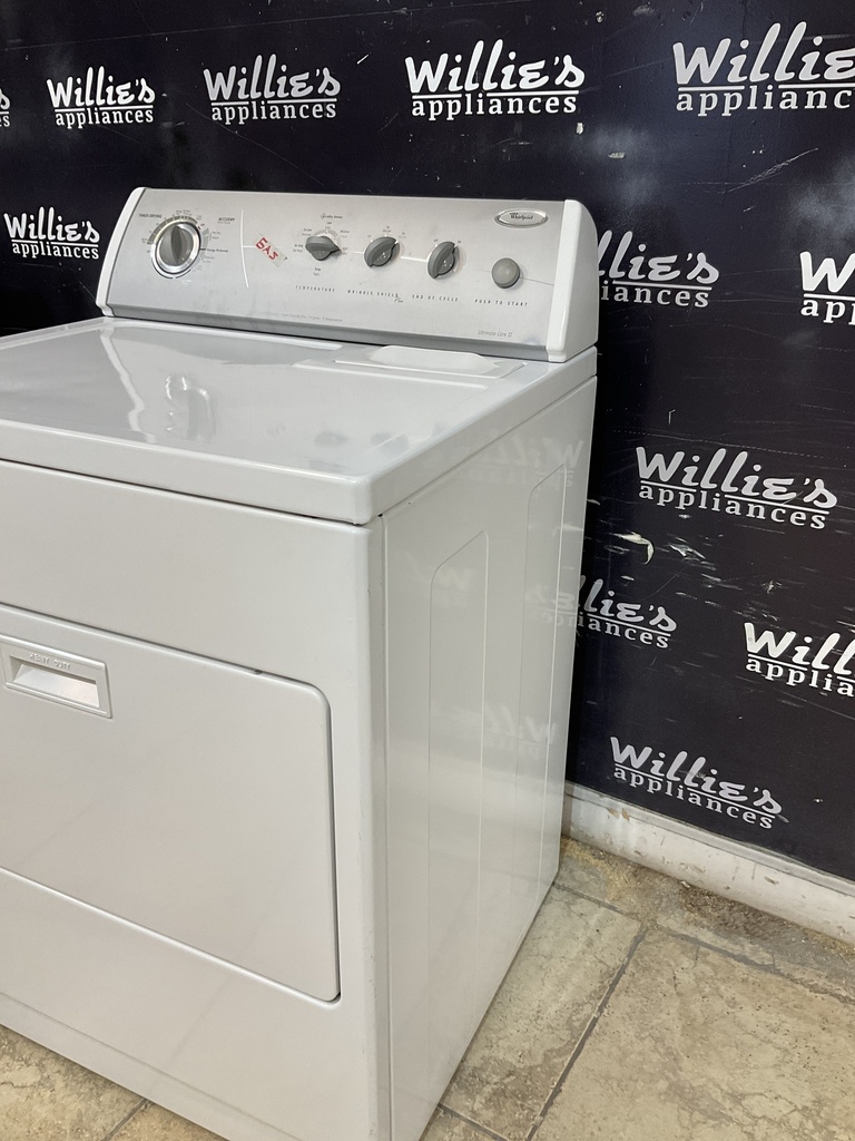 Whirlpool Used Natural Gas Dryer 29inches (White) 