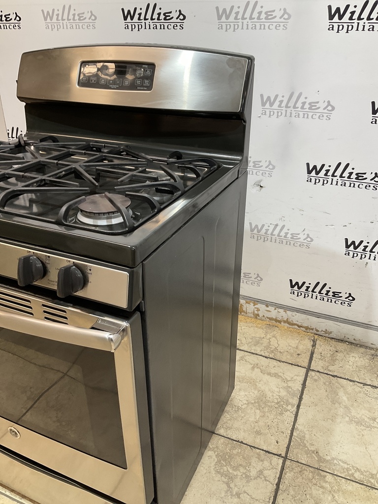 Ge Used Natural Gas Stove 30inches (Stainless Steel) 