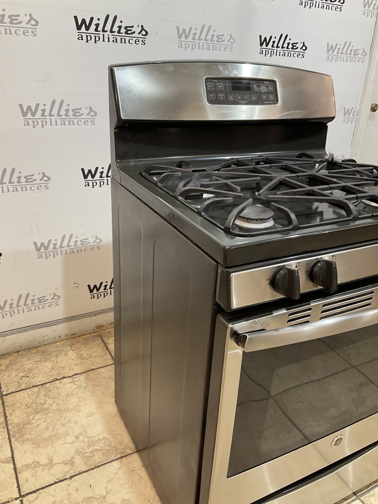 Ge Used Natural Gas Stove 30inches (Stainless Steel) 