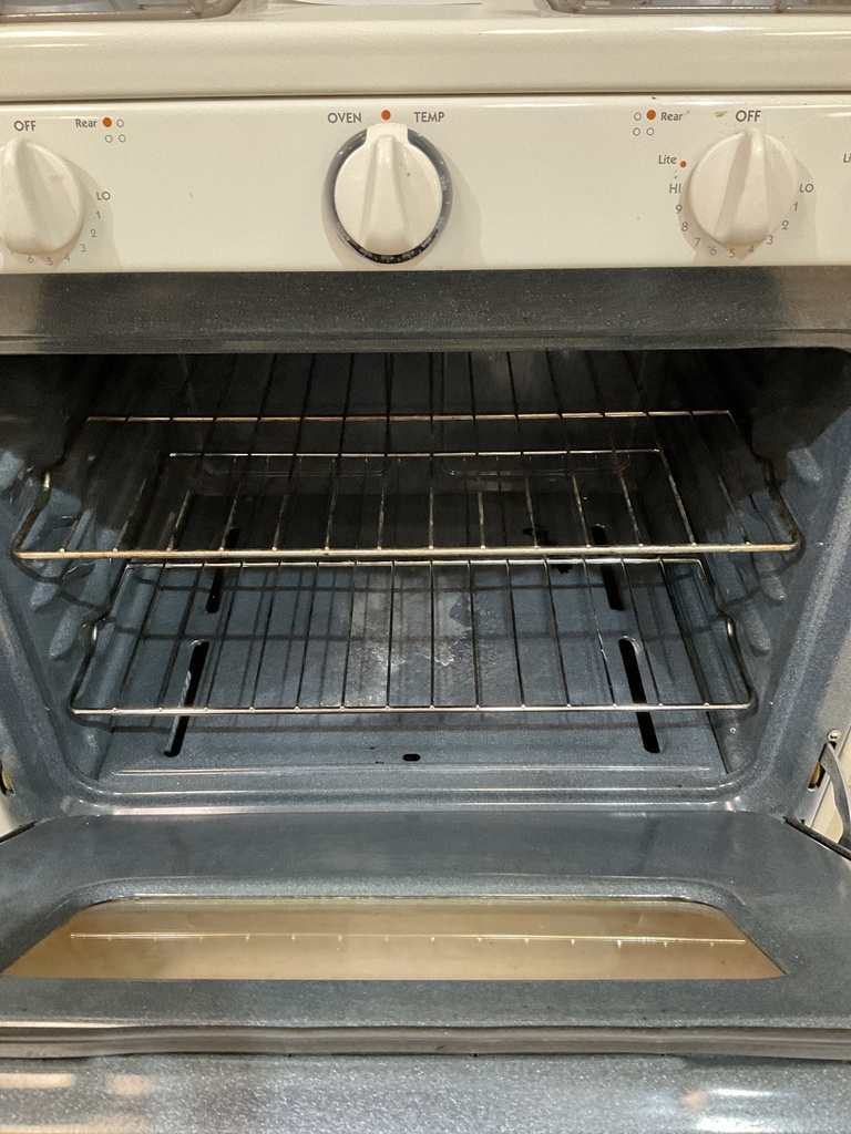 Hotpoint Used Natural Gas Stove 30inches (Bisque) 