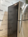 Ge Used Refrigerator Top and Bottom 30x66 1/2” (Stainless Steel) 