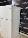 Frigidaire Used Refrigerator Top and Bottom 28x60 (White) 